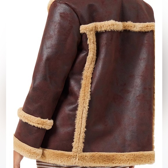 FRENCH CONNECTION BRWON COAT - Picture 8 of 14